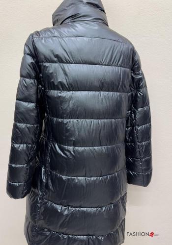 Puffer Jacket Rollneck with zip with pockets - ph 3