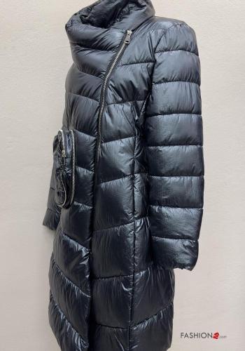 Puffer Jacket Rollneck with zip with pockets - ph 4