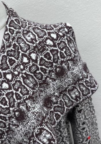 Blouson léger Imprimé animalier avec poches - ph 3