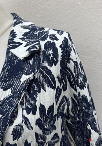 Floral long sleeve Cotton Jacket with buttons - ph 3