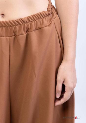 Pantalone wide leg con elastico - ph 2