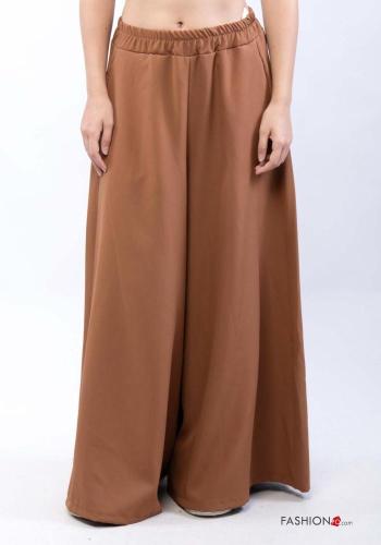 Pantalone wide leg con elastico - ph 1