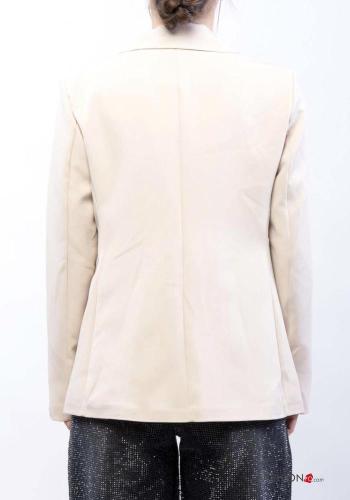 Blazer maniche lunghe con bottoni - ph 4