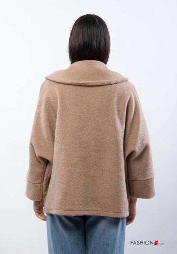 Cappotto con colletto con bottoni con tasche - ph 2