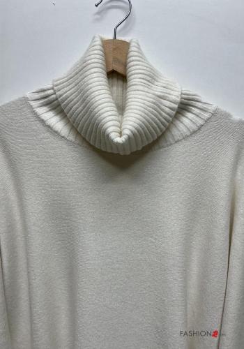 lange ärmel Strickpullover Rollkragen- - ph 3