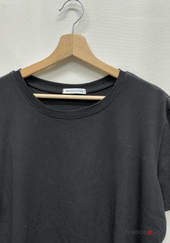 T-shirt en Coton manches courtes col rond - ph 3