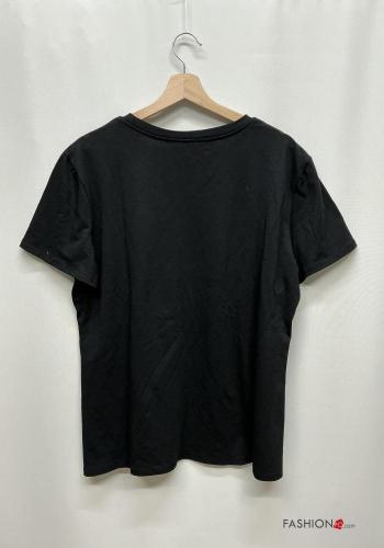 T-shirt en Coton manches courtes col rond - ph 4