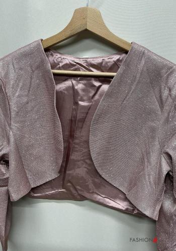 lange ärmel kurz glänzende Bolero - ph 3