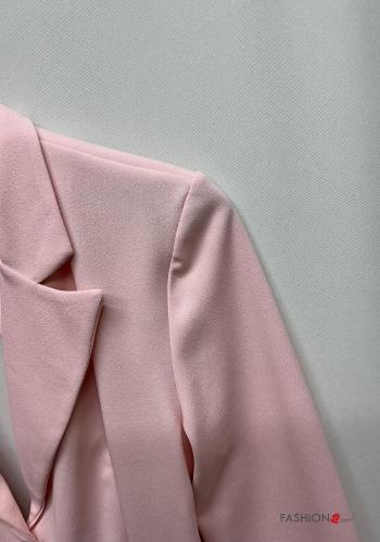 Body scollato sulla schiena maniche lunghe con colletto - ph 3