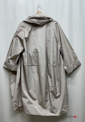 Corta-vento manga comprida com bolsos com capuz - ph 3