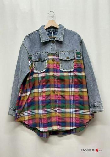 Camicia in Cotone Fantasia righe - ph 2