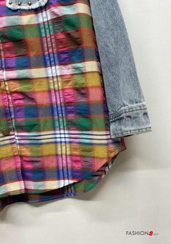 Camicia in Cotone Fantasia righe - ph 4