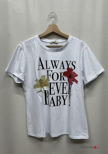 Floral Cotton T-shirt - ph 2
