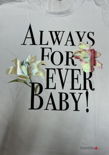 Floral Cotton T-shirt - ph 3