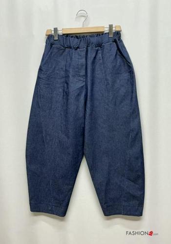 Cotton Trousers with elastic - ph 2