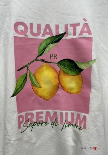 T-shirt in Cotone Fantasia stampata - ph 3