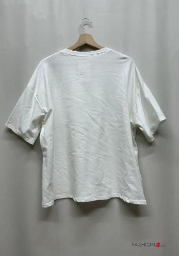 T-shirt in Cotone Fantasia stampata - ph 5