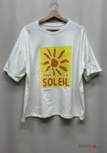 T-shirt in Cotone Fantasia stampata - ph 2