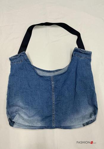Denim Schultertaschen aus Baumwolle - ph 3