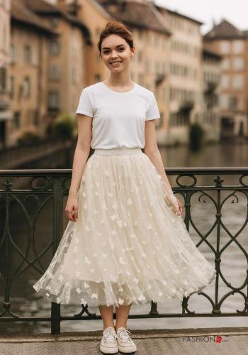 tulle Skirt with lining with elastic - ph 1