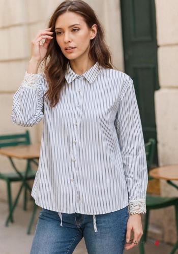 Chemise en Coton Imprimé à rayures - ph 1