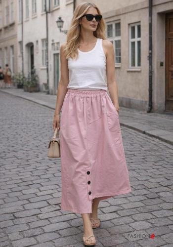 Pantalone in Cotone asimmetrico - ph 1