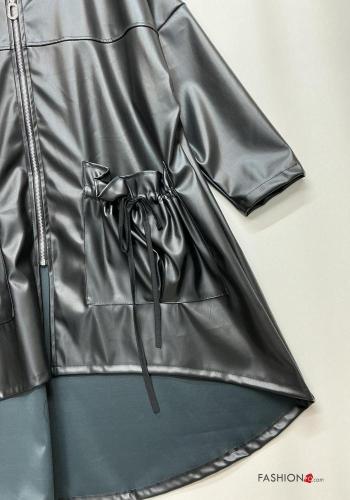 faux leather Jacket - ph 4