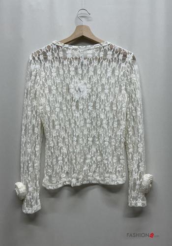 lace trim Shirt - ph 4