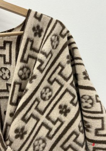 Poncho in Misto Lana - ph 2