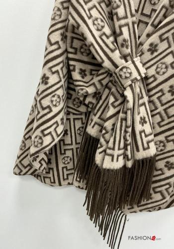 Poncho in Misto Lana - ph 3