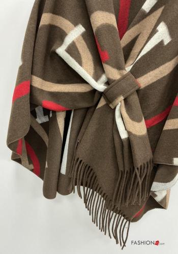 Poncho in Misto Lana - ph 4