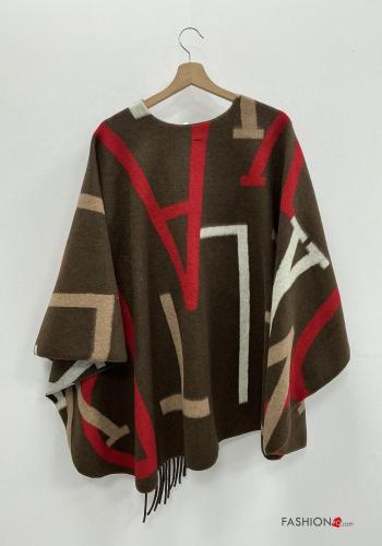Poncho in Misto Lana - ph 5