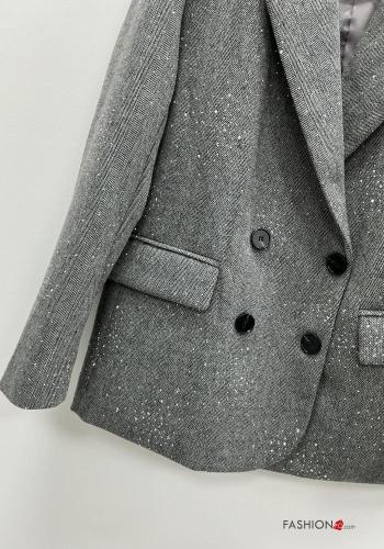 Blazer in Misto Lana - ph 4