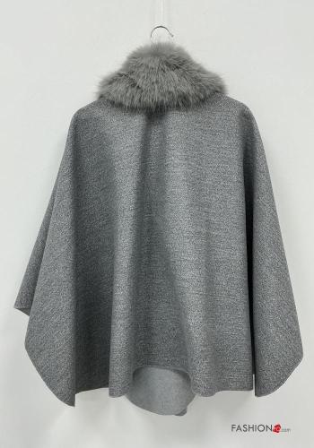 Poncho em Lã mista - ph 5