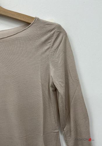 Cashmere Blend Long sleeved top - ph 3
