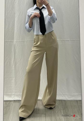 Camicia in Cotone corto Fantasia righe - ph 4