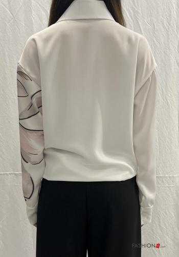 Floral Shirt with knot - ph 3