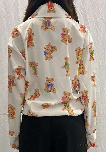 Patterned Shirt with knot - ph 3