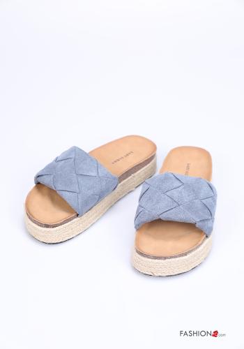 Zapatillas  Gamuza con plataforma - ph 1