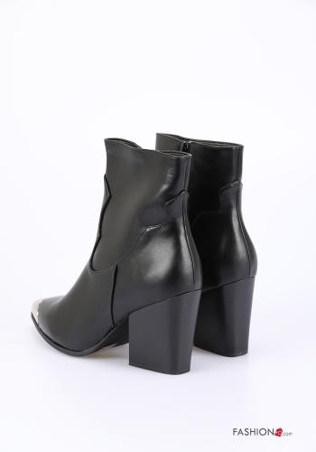 faux leather Ankle boots with zip - ph 2