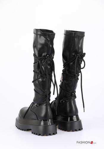 Bottines faux cuir réglable avec fermeture éclair - ph 2