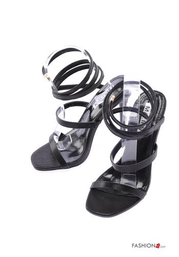 open toe squared-toe Heeled shoes - ph 1