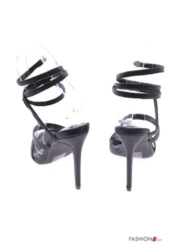 open toe squared-toe Heeled shoes - ph 4