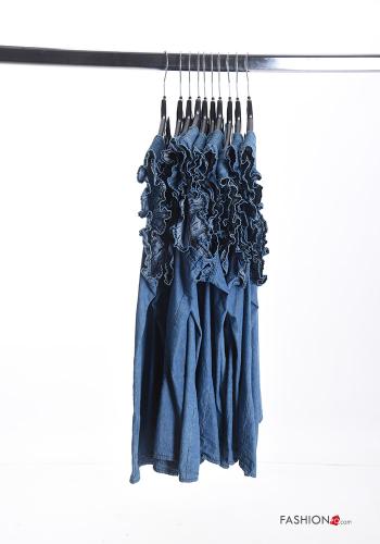 denim Cotton Blouse - ph 2