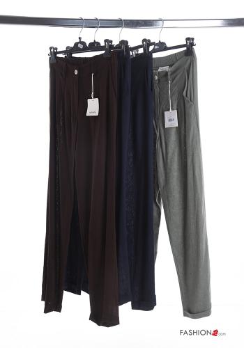 Set 4 pezzi Pantalone in Lino - ph 2