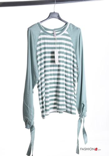 Ensemble de 4 pièces T-shirt à manches longues Casual