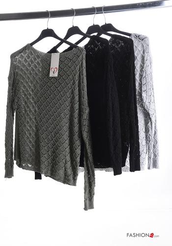 Ensemble de 4 pièces Pull à Col Roulé en Coton - ph 2
