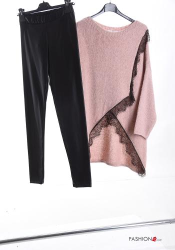 3-piece pack Wool Mix Co-ord