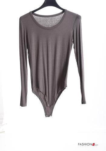 4-teiliges Set Lässiges Langarmshirt