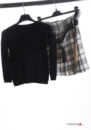 Pack de 4 peças Conjunto em Lã mista